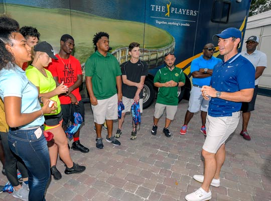 Rory McIlroy at The Players